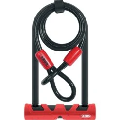 Abus Ultimate 420 D-Lock With Cable Sold Secure Gold