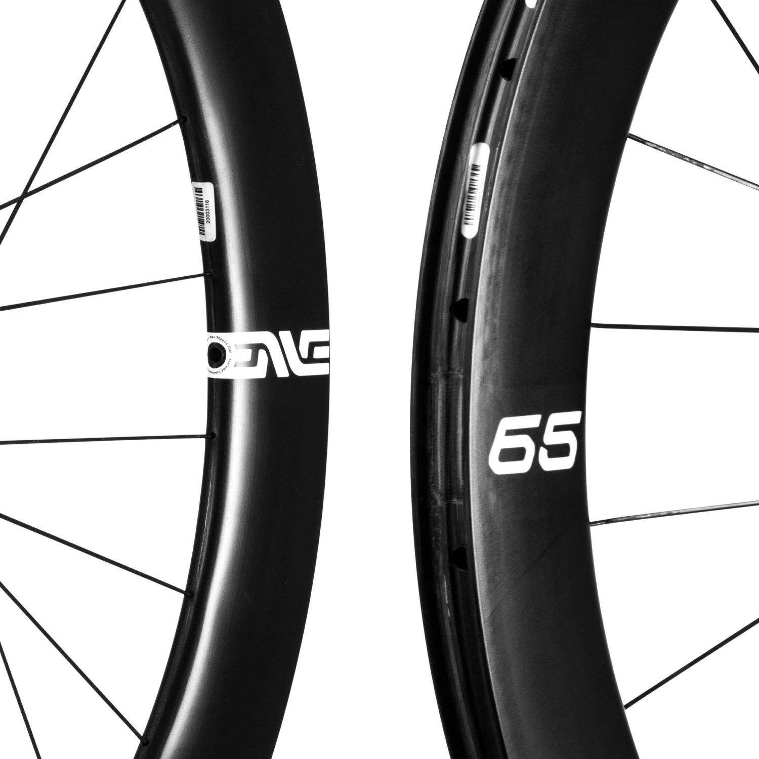 Enve Foundation Collection 65 Carbon Tubeless Disc Wheelset - Image 2