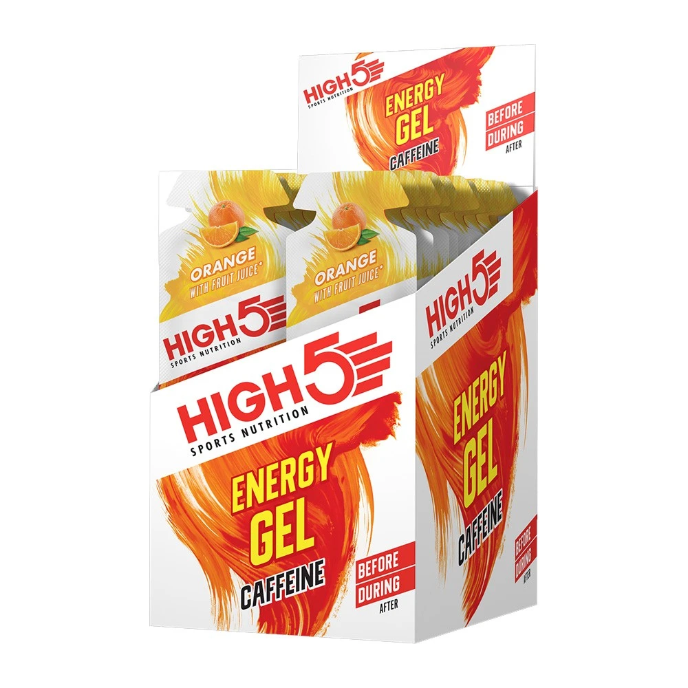 HIGH5 Energy Gel Plus With Caffeine Box Of 20 X 40g