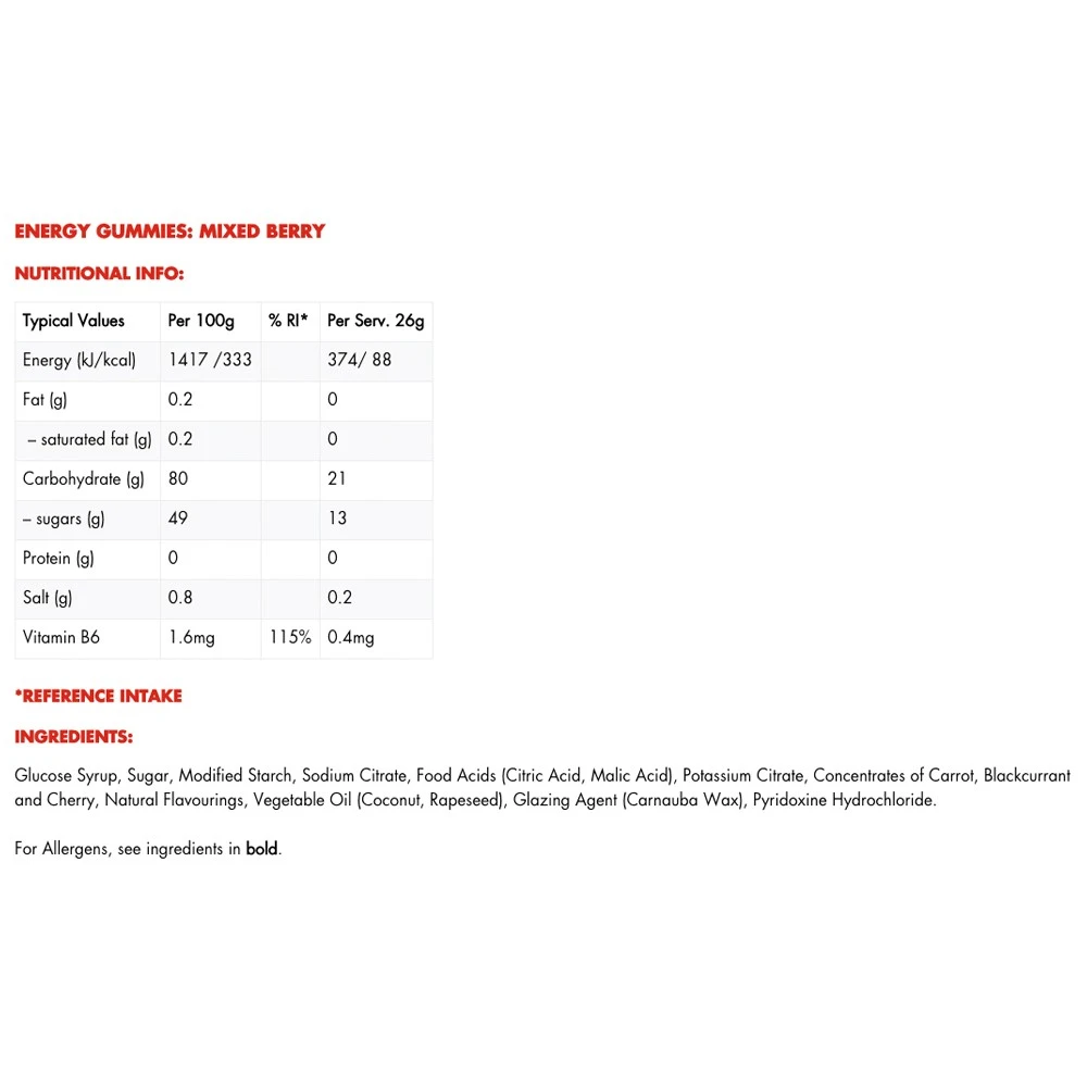 HIGH5 Energy Gummies Box Of 10 X 26g - Image 2