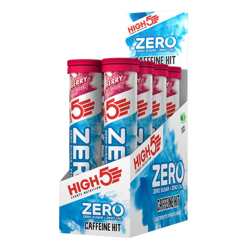 HIGH5 Zero Caffeine Hit Electrolyte Tablets - 8 X Tubes Of 20