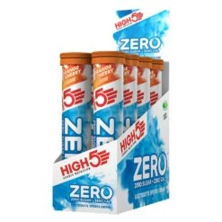 HIGH5 Zero Electrolyte Tablets Box Of 8 Tubes X 20 Tablets
