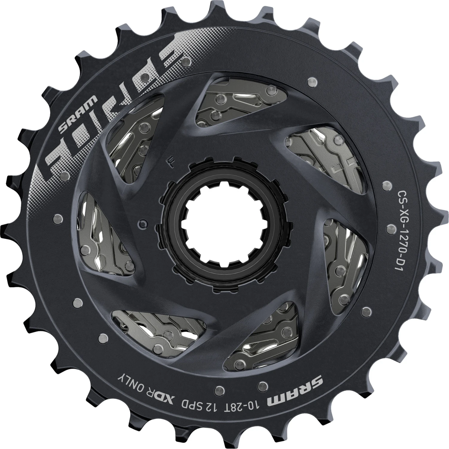 SRAM Force AXS XG-1270 12-Speed Cassette - Image 3