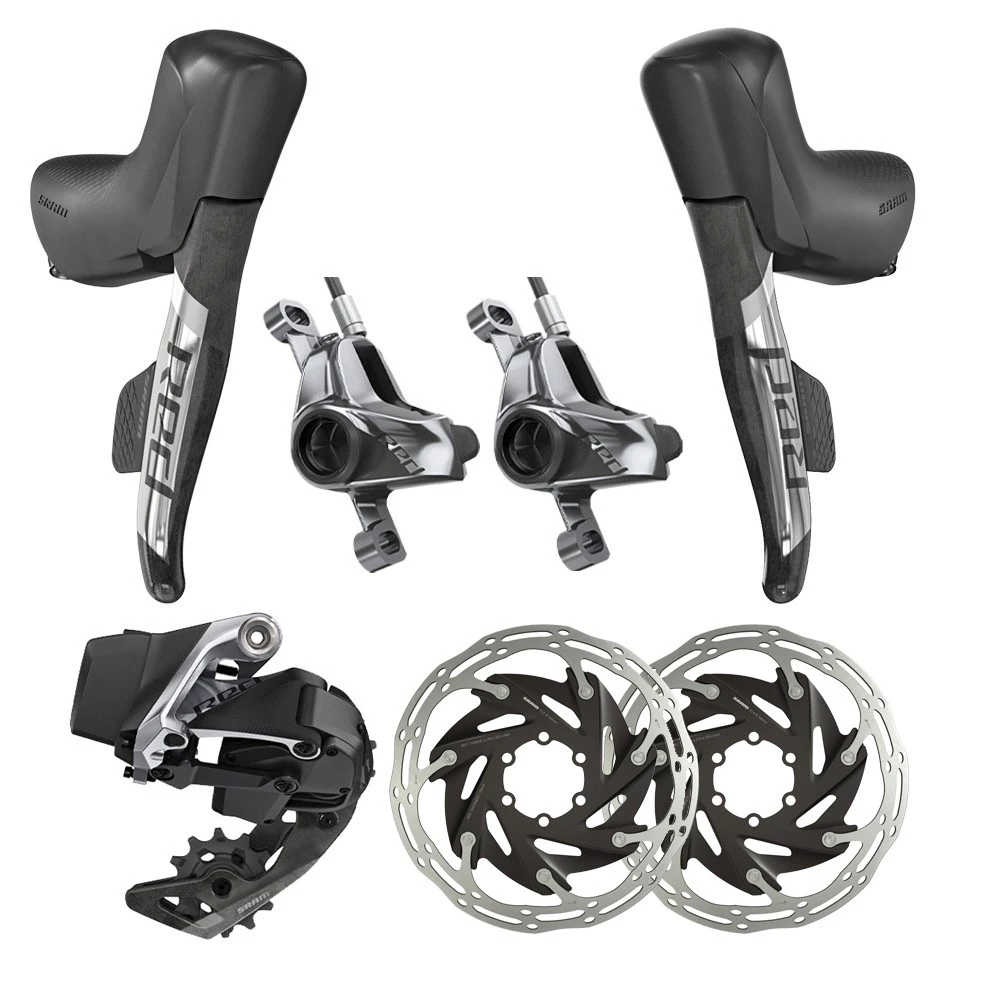 SRAM RED ETap AXS 1X Electronic Post Mount HRD Groupset