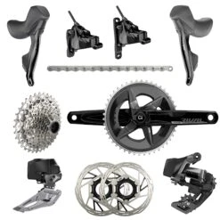 SRAM Rival ETap AXS 2X 10-36 Flat Mount HRD Groupset