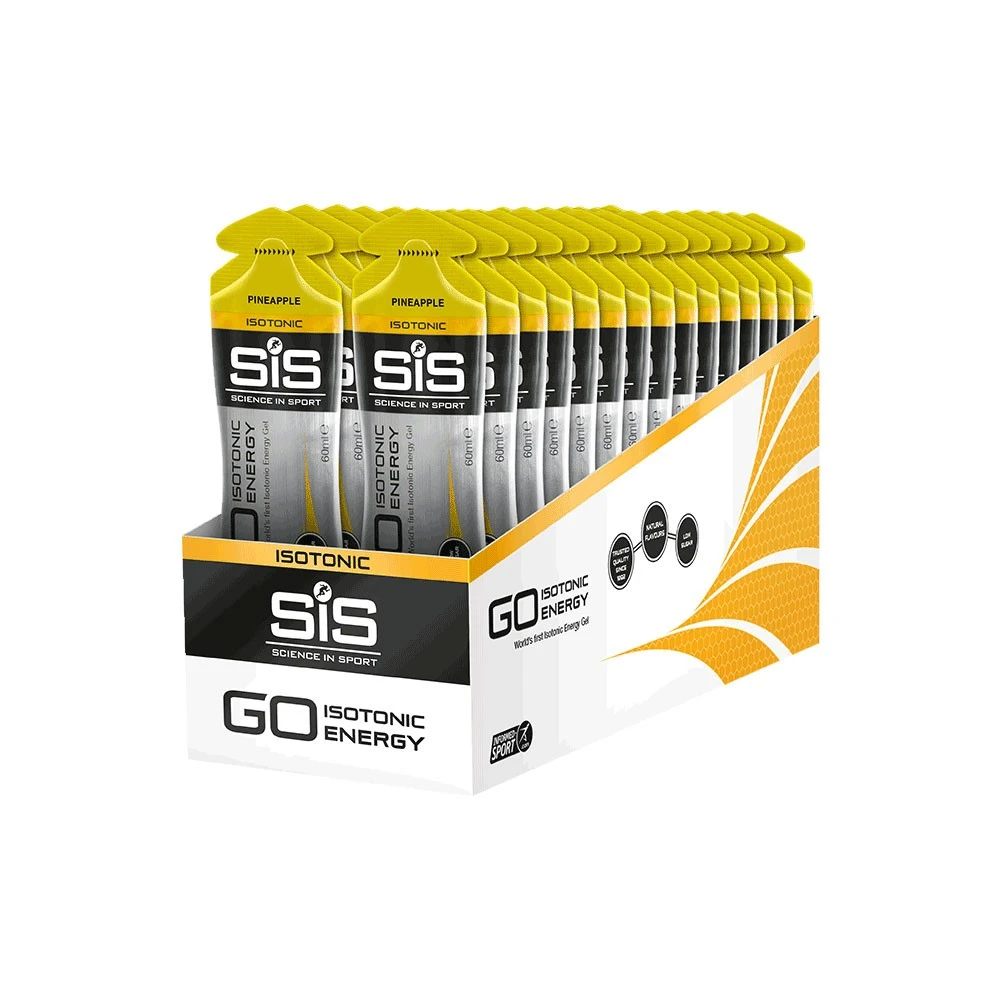 Science In Sport GO Isotonic Gel - Box Of 30 X 60ml Energy Gels - Image 3