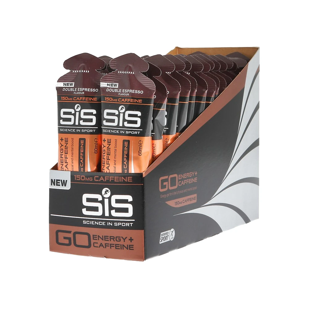 Science In Sport GO Plus Caffeine Gel Box Of 30 X 60ml - Image 3