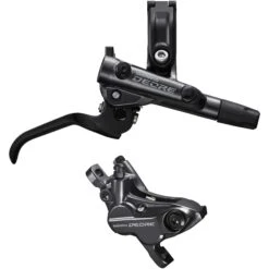 Shimano Deore BR-M6120/BL-M6100 Front Disc Caliper And Right Lever