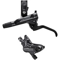 Shimano Deore BR-M6120/BL-M6100 Rear Disc Caliper And Left Lever