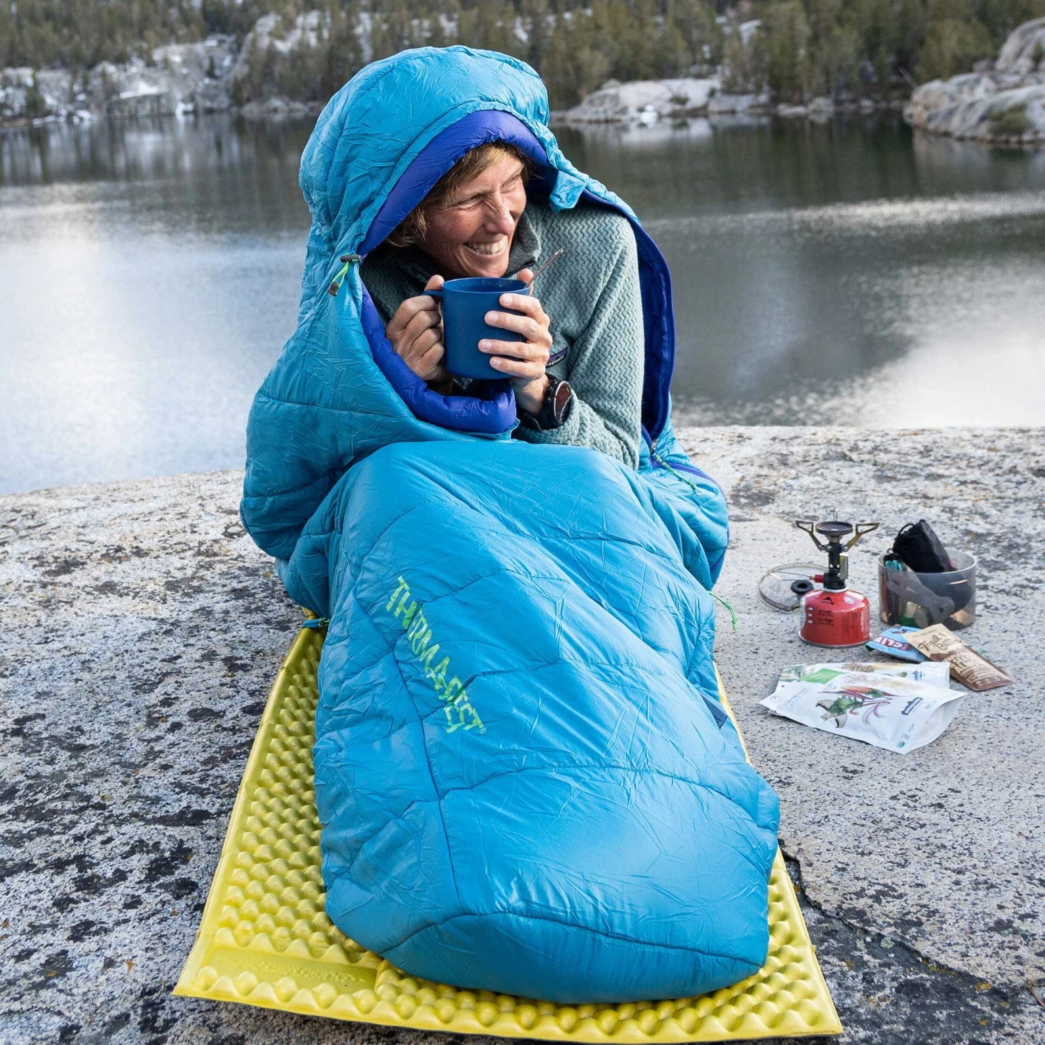 Thermarest Space Cowboy 45F/7C Regular Sleeping Bag - Image 3