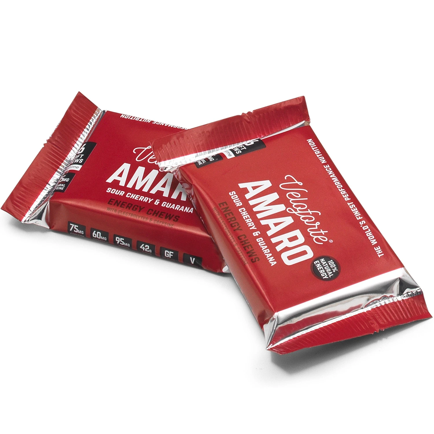 Amaro Cubos Energy Chews With Caffeine Box Of 12 - Image 2