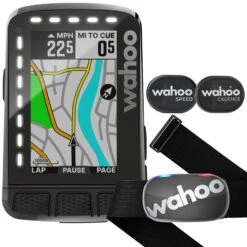 WAHOO ELEMNT ROAM GPS Cycling Computer Bundle