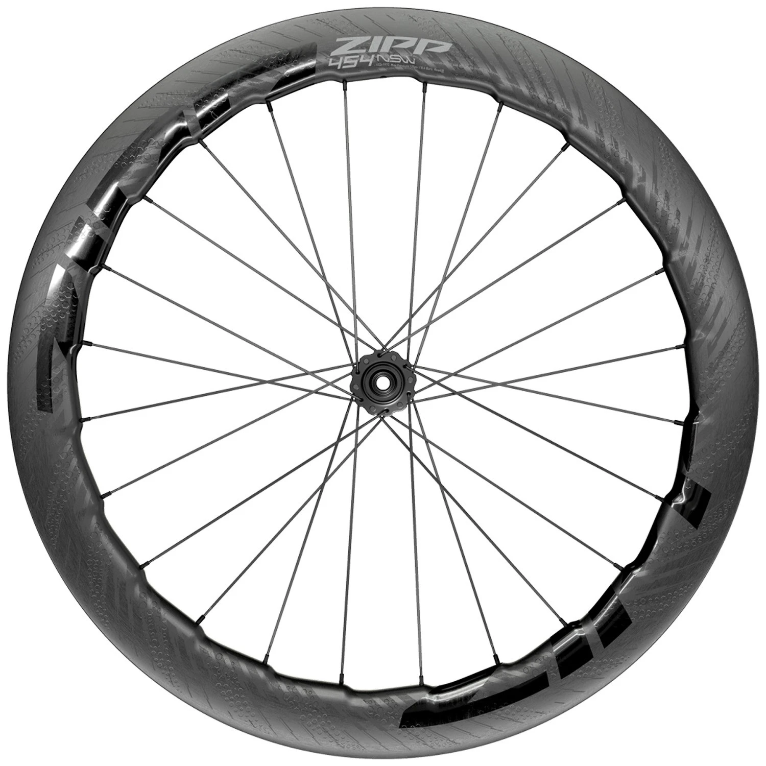 ZIPP 454 NSW Carbon Tubeless Disc Brake Front Wheel
